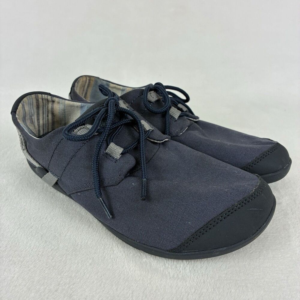 XERO Shoes Barefoot Sneakers Lena Women’s Size 6.5 Navy Blue Canvas Minimalist